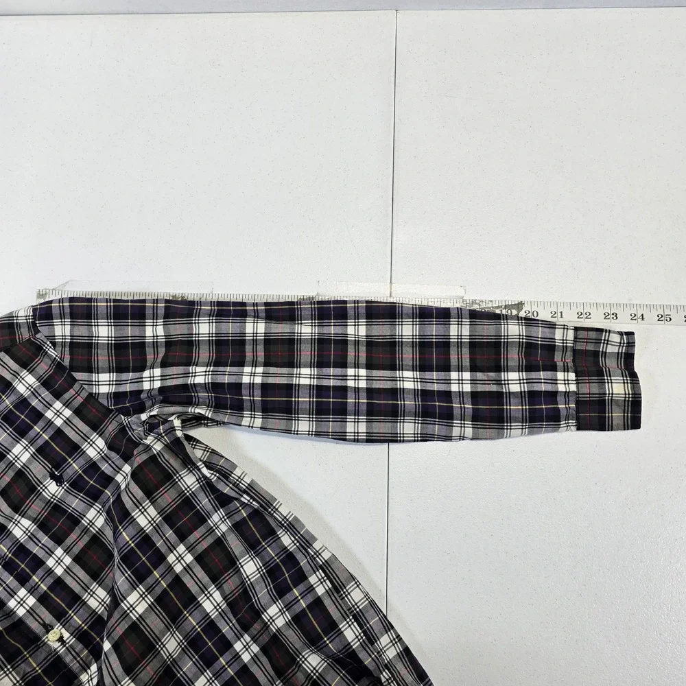 Kids Ralph Lauren Plaid Button Down‎ Shirt XL 18-20 Long Sleeve Casual School
